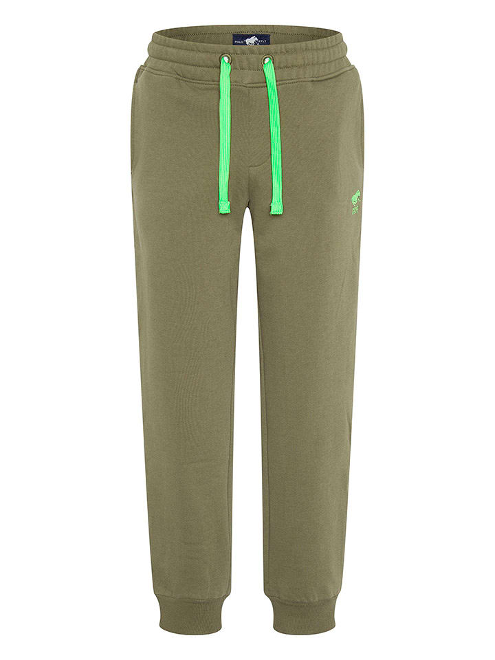 Polo Sylt Spodnie dresowe w kolorze khaki rozmiar: 158/164