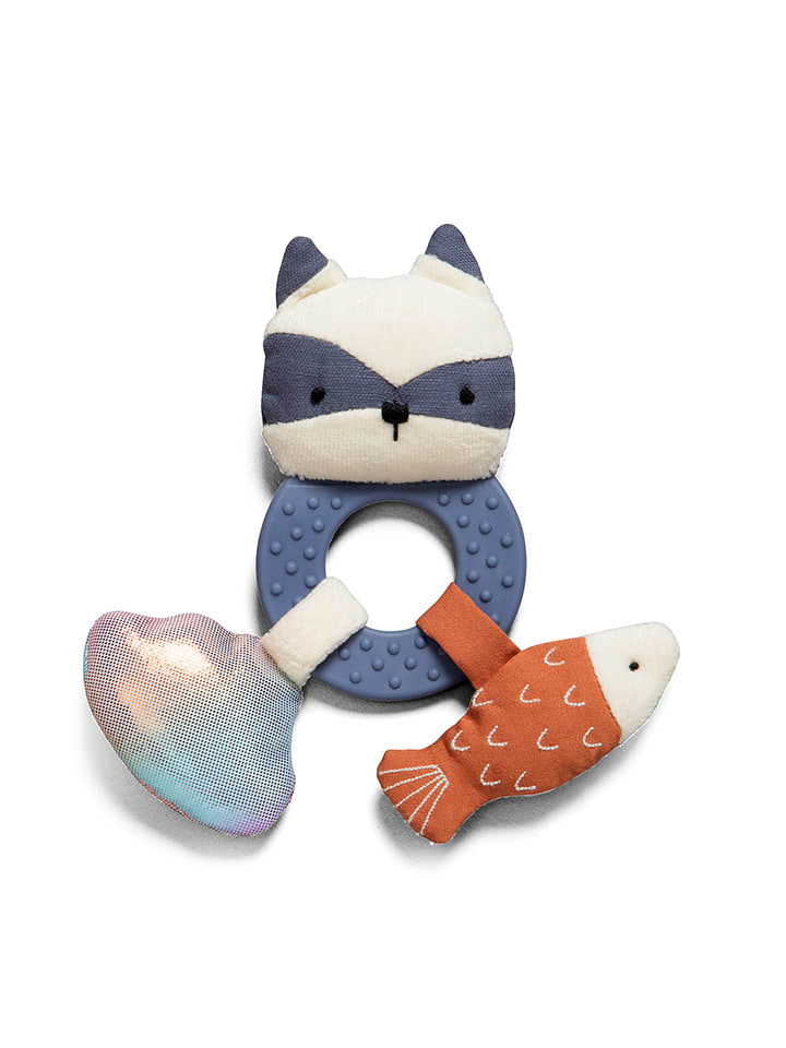 Sebra Grzechotka "Rebel the racoon" - 0+ rozmiar: onesize