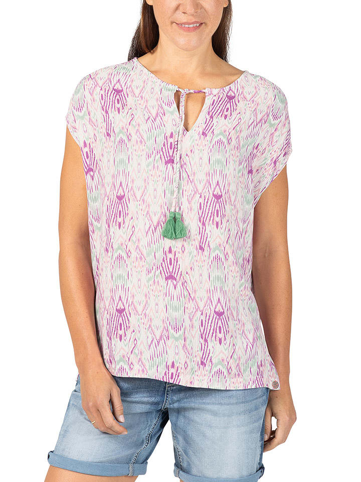 Timezone Koszulka w kolorze fioletowym rozmiar: M