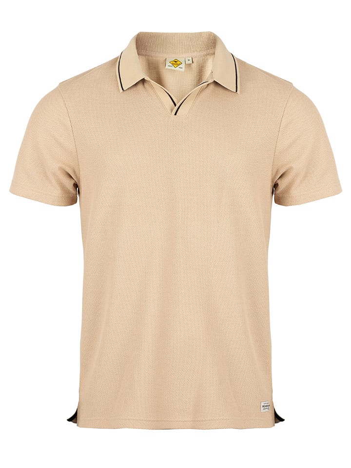 Roadsign Koszulka polo w kolorze beżowym rozmiar: L