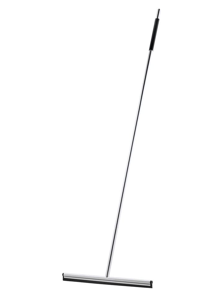 Blomus Ściągaczka podłogowa "Lavea" w kolorze srebrno-czarnym - wys. 112 cm rozmiar: onesize