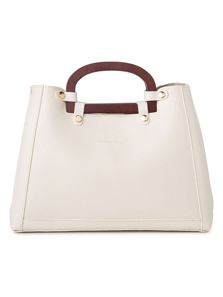 Lucky Bees Torebka w kolorze kremowym - 35 x 25 x 13 cm rozmiar: onesize