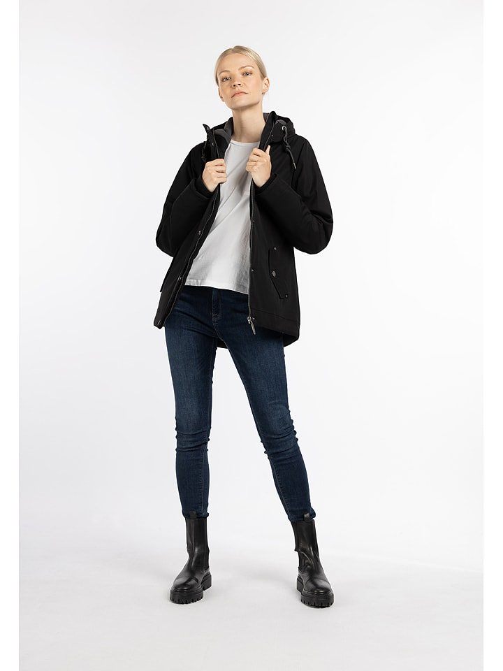 Usha Kurtka przejściowa w kolorze czarnym rozmiar: L