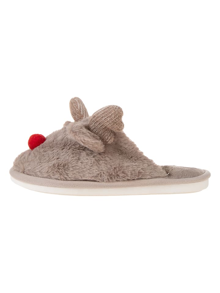 Confly Kapcie w kolorze szarobrązowym rozmiar: 36