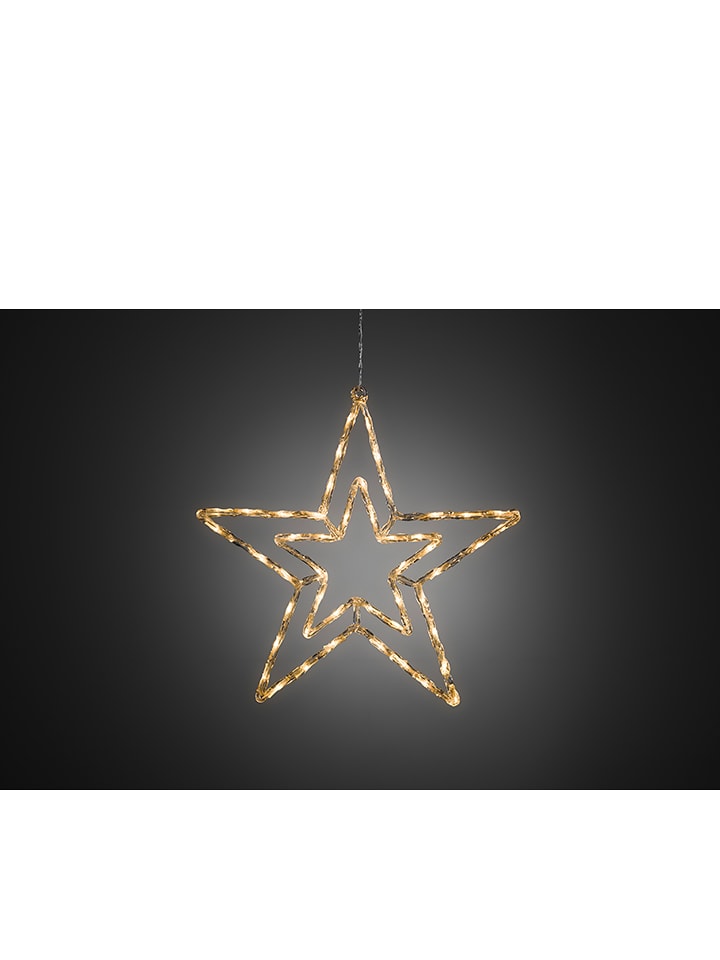 Konstsmide Dekoracyjna zawieszka LED w kolorze ciepłej bieli z pilotem - wys. 58 cm rozmiar: onesize