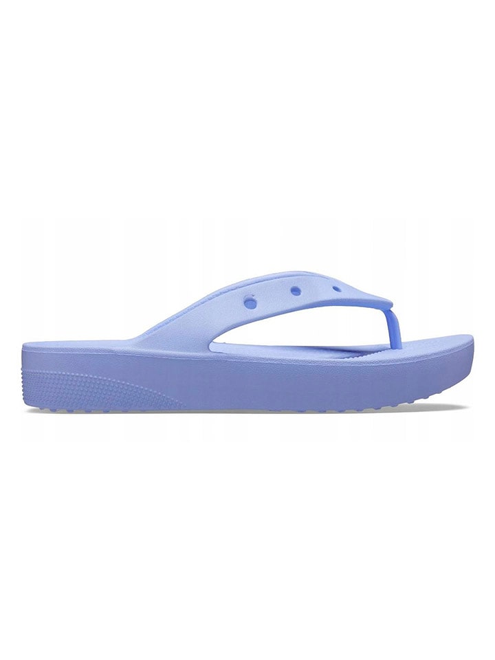 Crocs Japonki "Classic Platform" w kolorze fioletowym rozmiar: 39/40