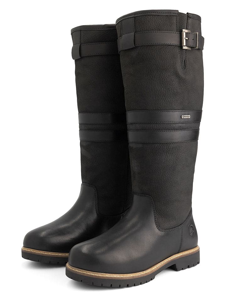 TRAVELIN' Skórzane kozaki "Frederikstad" w kolorze czarnym rozmiar: 41