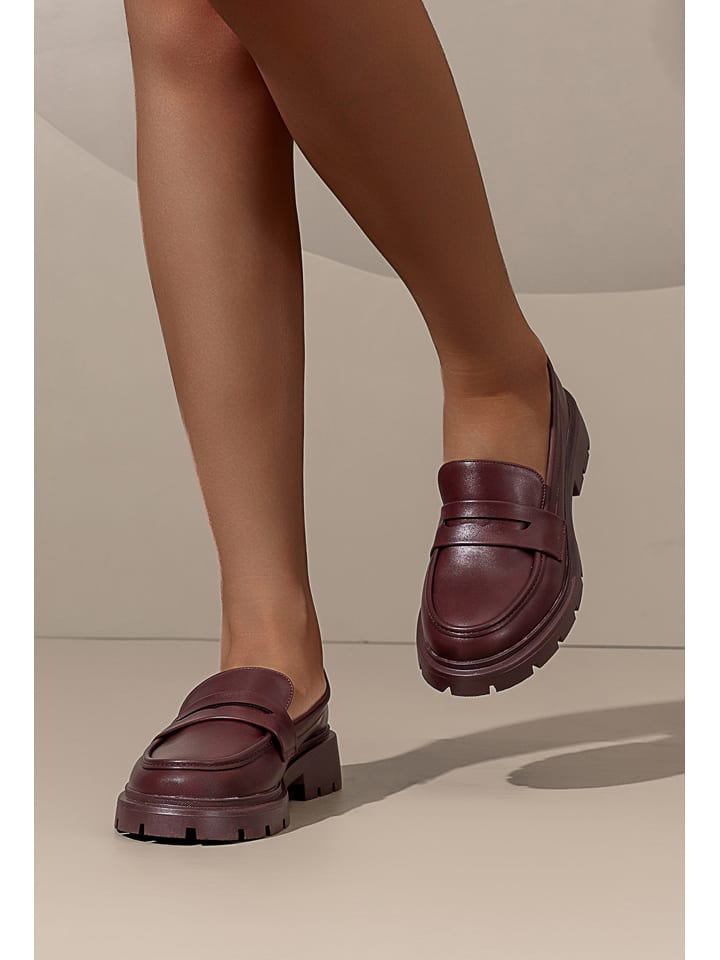 C'M Mokasyny w kolorze czerwonym rozmiar: 37