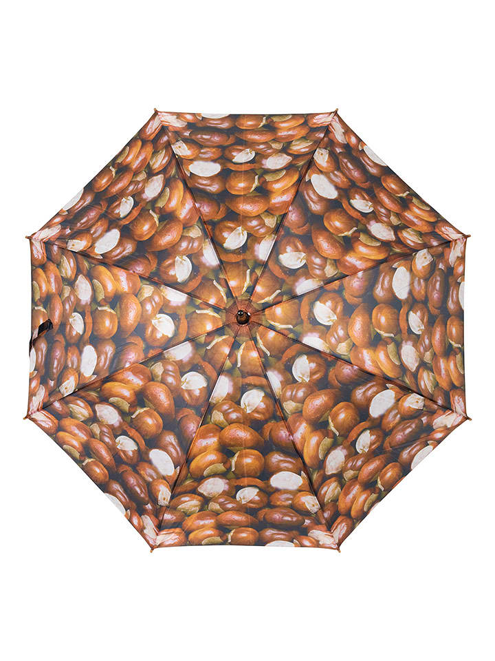 Mars & More Parasol "Chestnut" w kolorze jasnobrązowym - Ø 105 cm rozmiar: onesize
