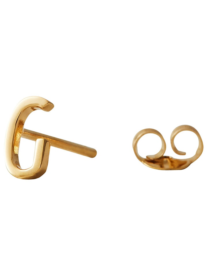 Design Letters Pozłacane kolczyki-wkrętki "Archetypes" rozmiar: onesize