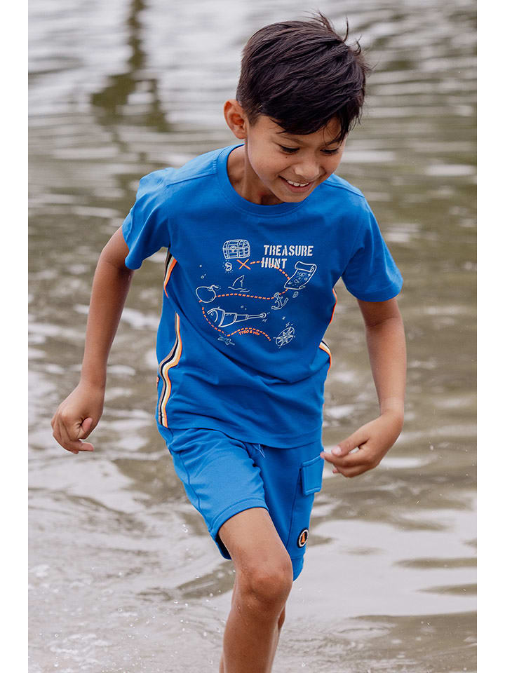 Tygo & Vito Szorty dresowe "Bruce" w kolorze niebieskim rozmiar: 134/140