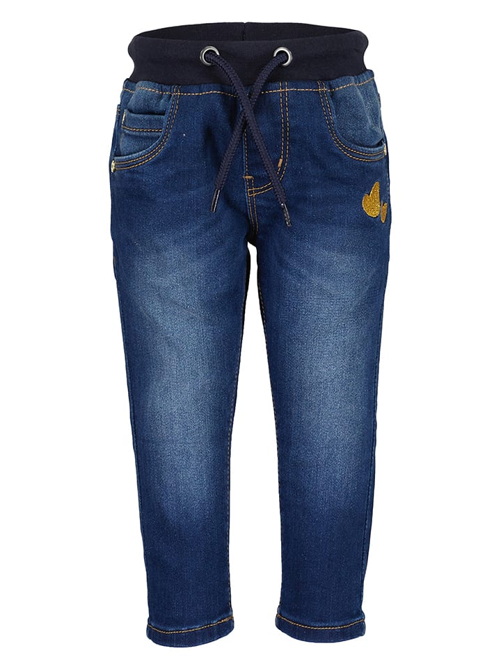 Blue Seven Jegginsy w kolorze granatowym rozmiar: 68