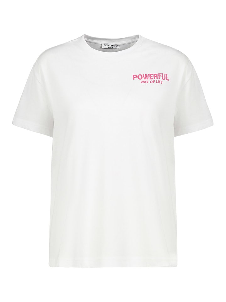 Eight2Nine Koszulka w kolorze białym rozmiar: L