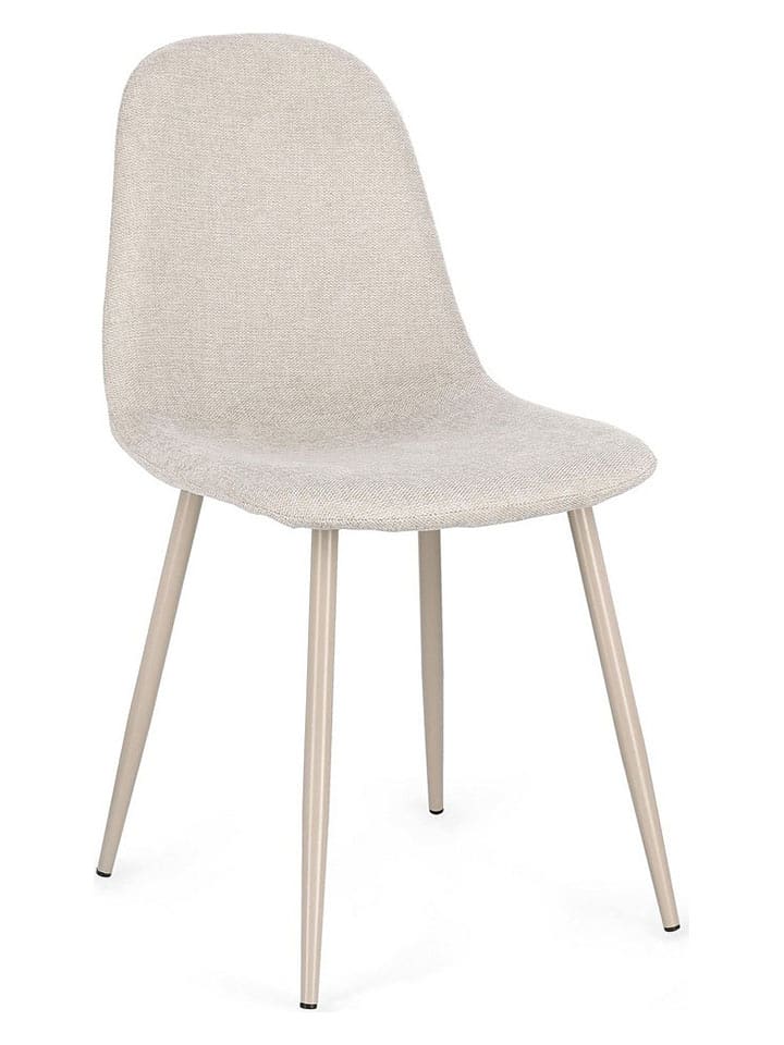Bizzotto Krzesło "New Irelia" w kolorze kremowym do jadalni - 44 x 84 x 53 cm rozmiar: onesize