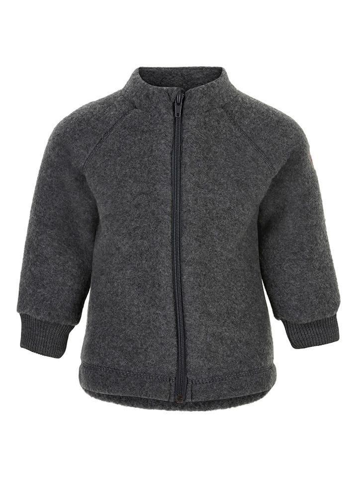 mikk-line Wełniana kurtka w kolorze antracytowym rozmiar: 86