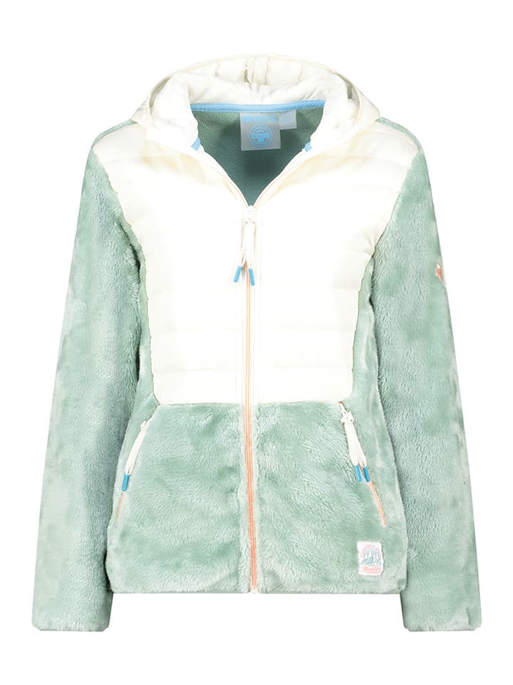 Geographical Norway Kurtka polarowa "Typologie" w kolorze miętowym rozmiar: XXL