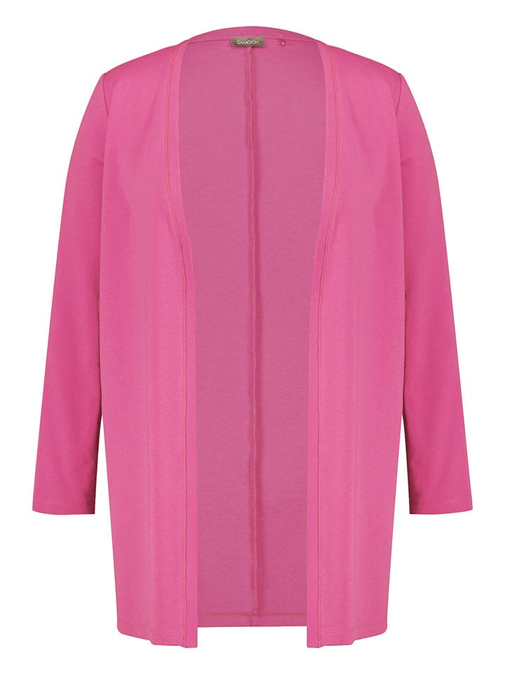 SAMOON Kardigan w kolorze różowym rozmiar: 46