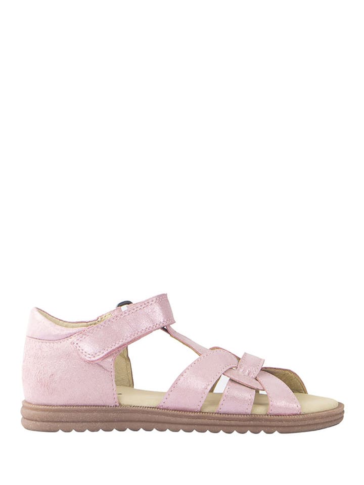 Rap Skórzane sandały w kolorze jasnoróżowym rozmiar: 30