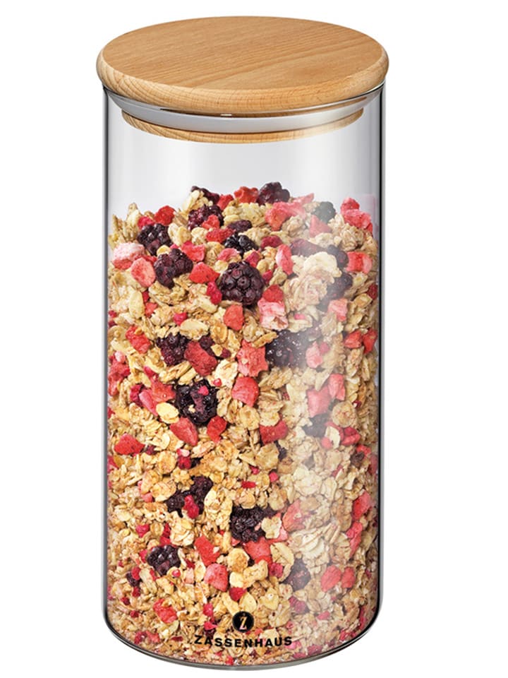 Zassenhaus Słoik w kolorze beżowym - 1,3 l rozmiar: onesize