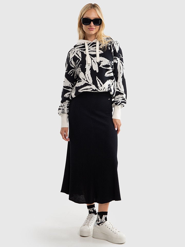 BIG STAR Spódnica w kolorze czarnym rozmiar: S/M