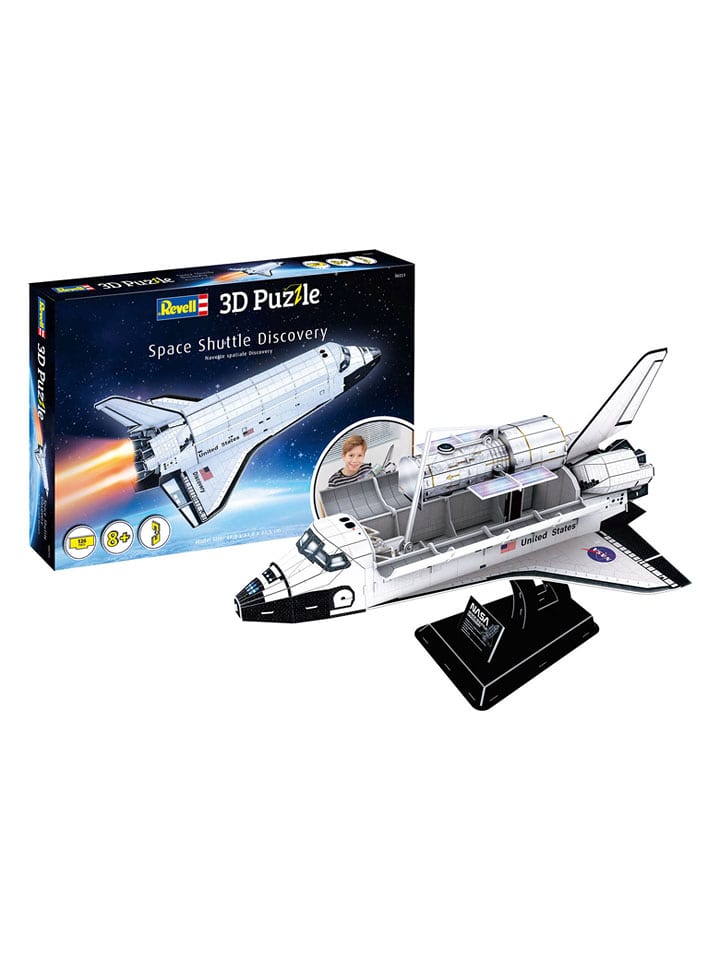 Revell 126-częściowe puzzle 3D "Space Shuttle Discovery" - 8+ rozmiar: onesize