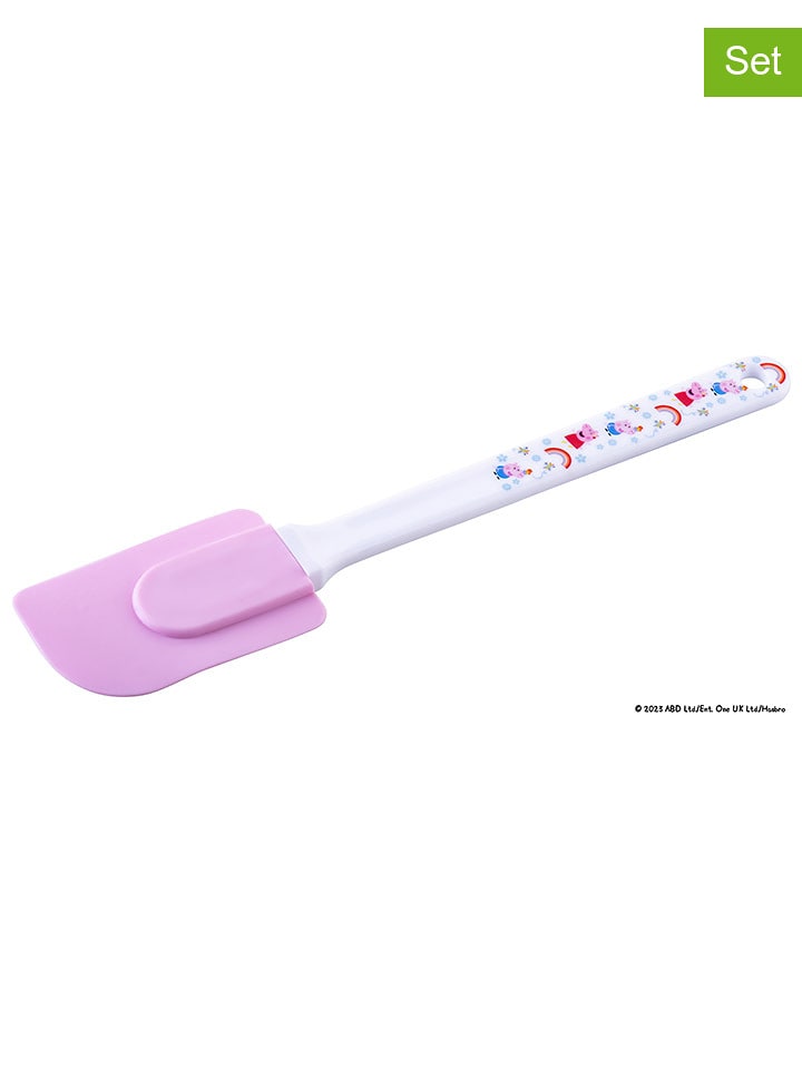 Dr. Oetker Łopatki (2 szt.) w kolorze jasnoróżowo-białym - dł. 25 cm rozmiar: onesize