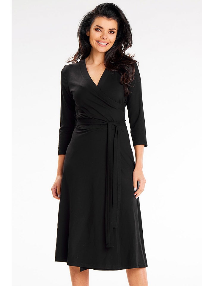 Awama Sukienka w kolorze czarnym rozmiar: XL