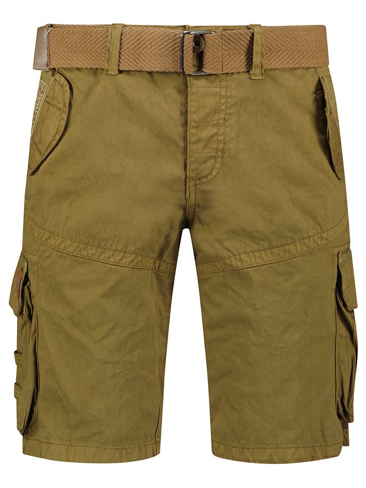 Geographical Norway Bermudy w kolorze khaki rozmiar: XXL