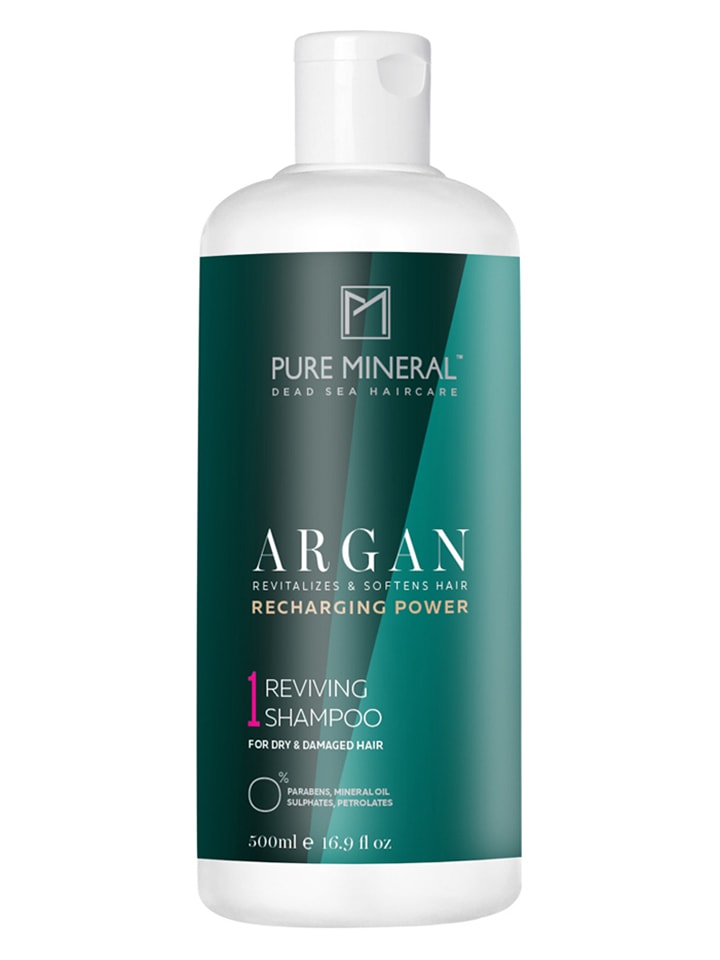 PURE MINERAL Szampon "Argan - For Dry and Damaged Hair" - 500 ml rozmiar: onesize