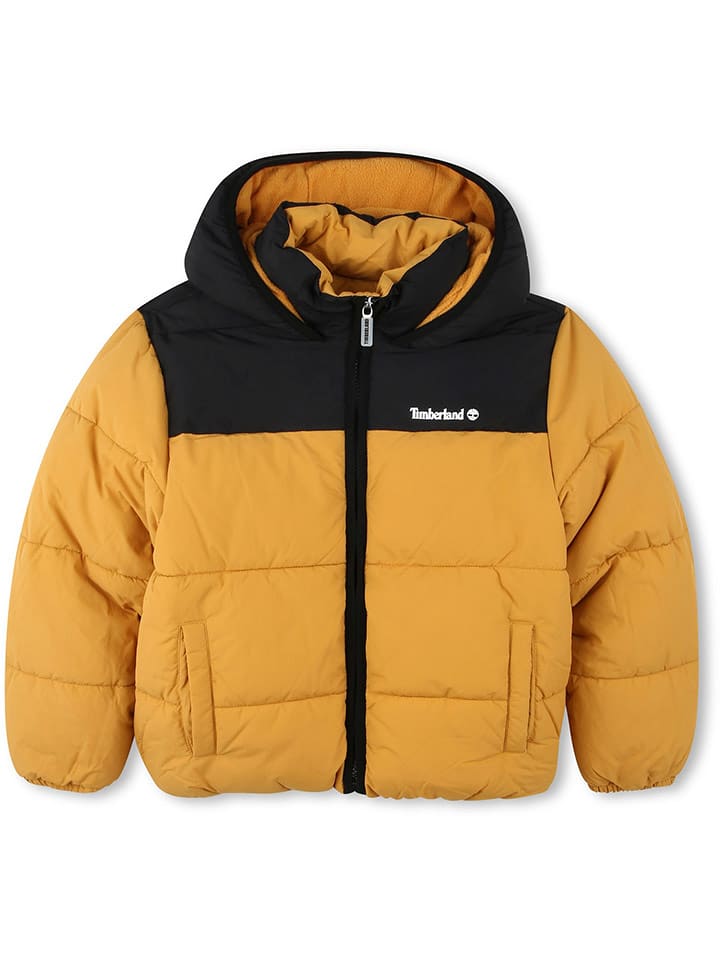 Timberland Kurtka pikowana w kolorze czarno-żółtym rozmiar: 176