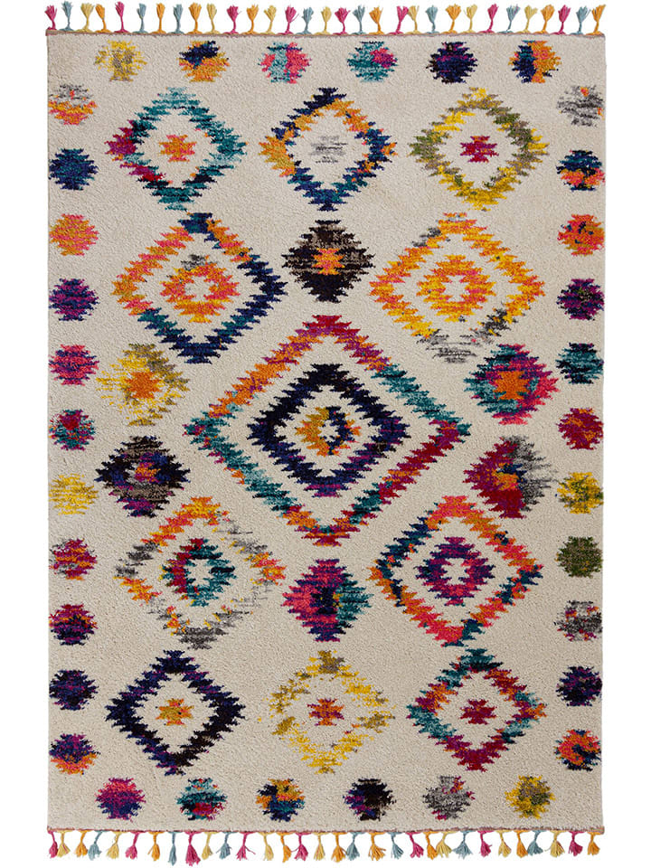 Flair Rugs Dywan w kolorze kremowym ze wzorem rozmiar: 80x150 cm