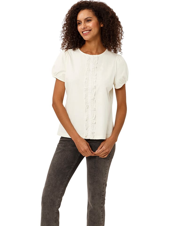 Heine Koszulka w kolorze kremowym rozmiar: 42