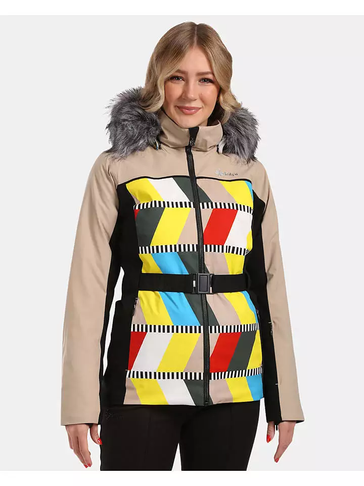 Kilpi Kurtka narciarska "Clair" ze wzorem rozmiar: 42