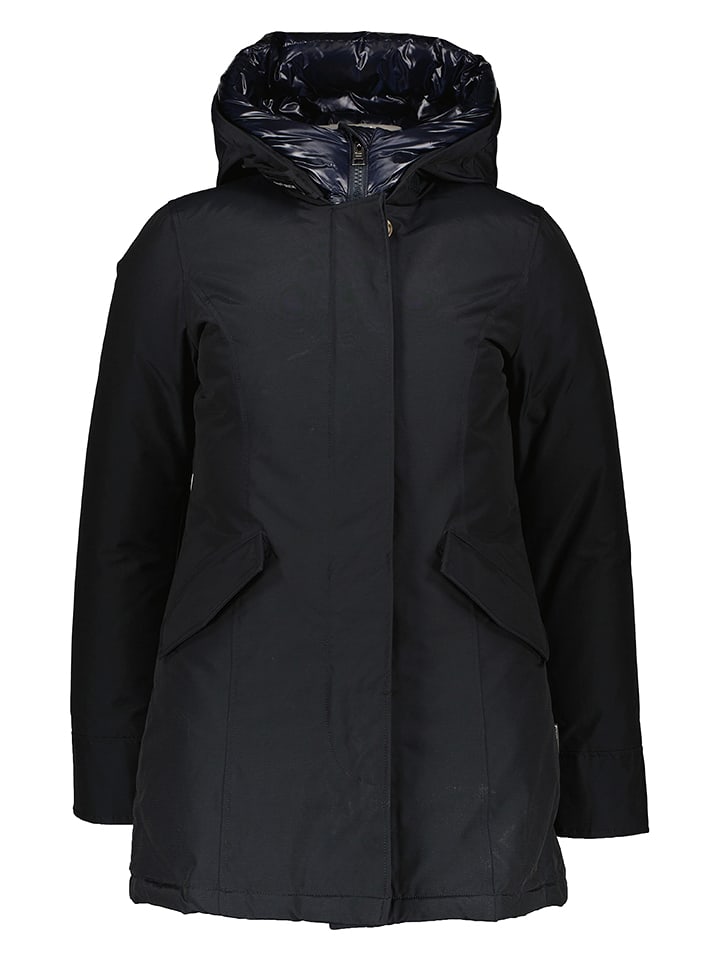 Woolrich Kurtka puchowa w kolorze granatowym rozmiar: XL