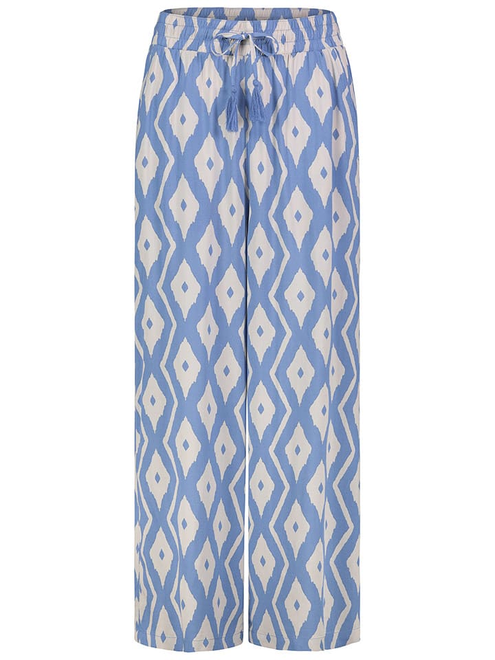 Sublevel Spodnie w kolorze błękitno-białym rozmiar: S