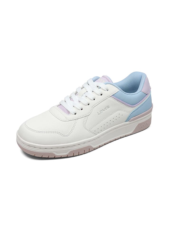Levi´s Sneakersy "Dereck" w kolorze biało-błękitno-fioletowym rozmiar: 38