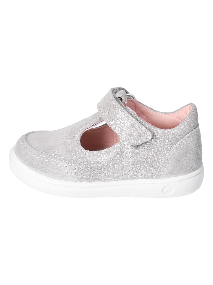 PEPINO Skórzane półsandały "Wanda" w kolorze szarym rozmiar: 28