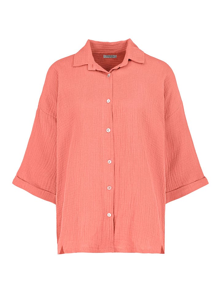 Sublevel Koszula w kolorze czerwonym rozmiar: M/L