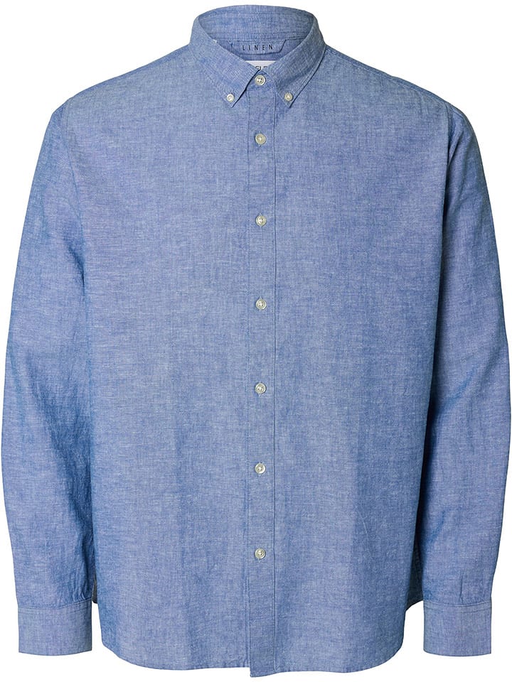 SELECTED HOMME Koszula w kolorze niebieskim rozmiar: S