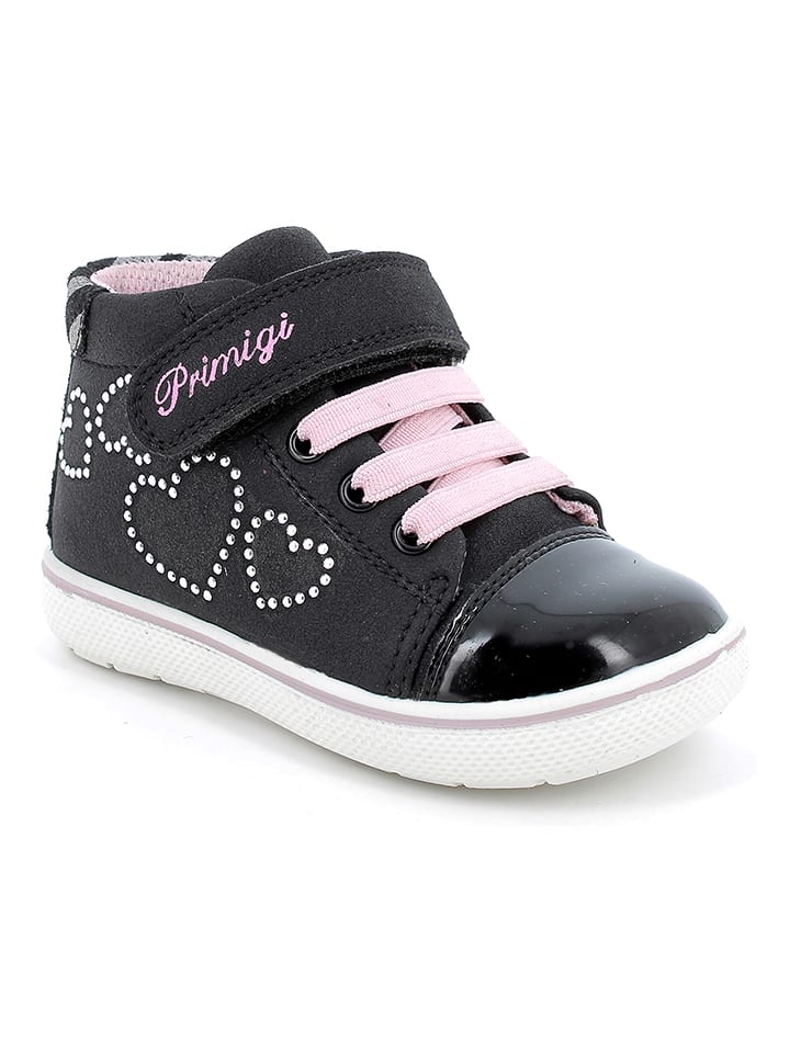 Primigi Skórzane sneakersy w kolorze czarnym rozmiar: 22