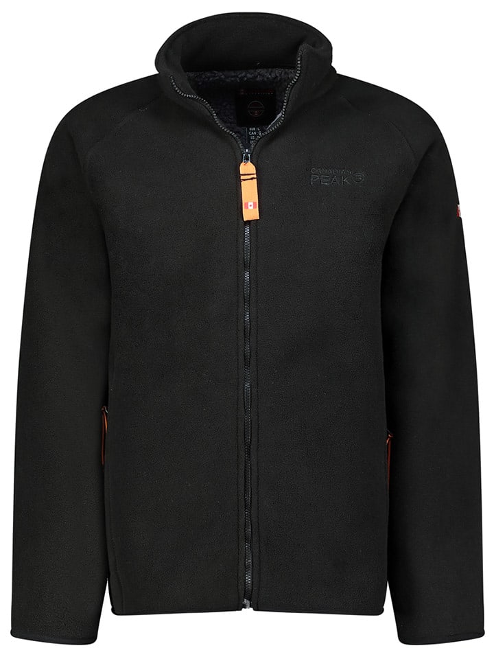 Canadian Peak Kurtka polarowa "Tascoeak" w kolorze czarnym rozmiar: XL