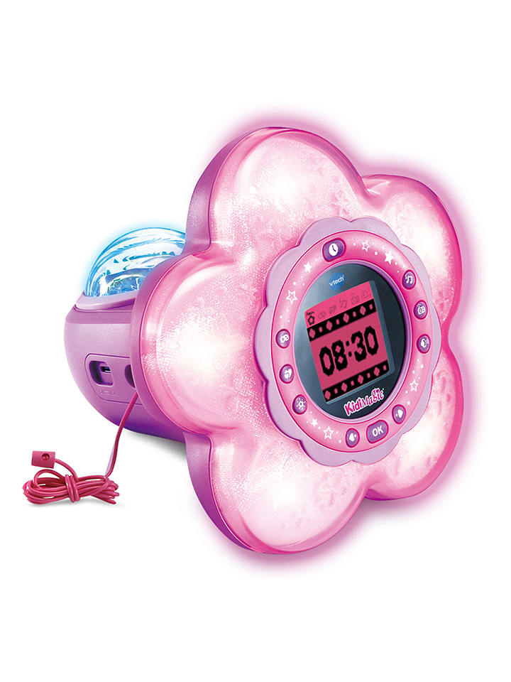 vtech Budzik "Kidimagic Galaxy Light" w kolorze różowym - 7+ rozmiar: onesize