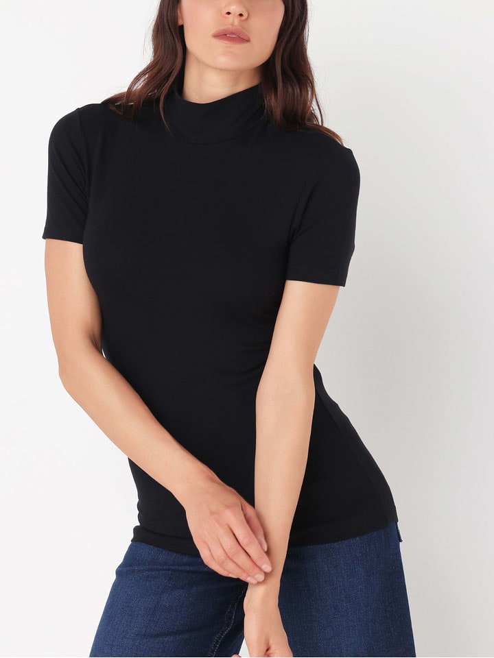 COTONELLA Top w kolorze czarnym rozmiar: XL