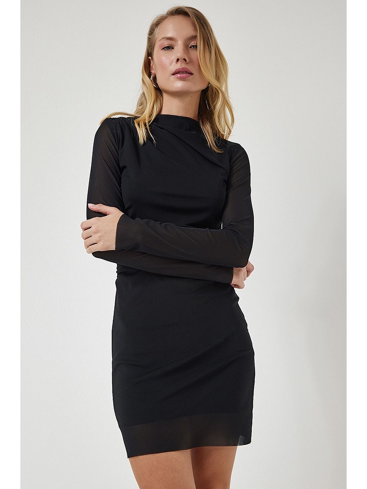 Happiness Istanbul Sukienka w kolorze czarnym rozmiar: 36