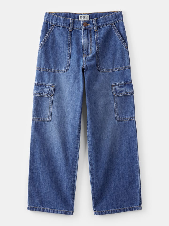 OshKosh Dżinsy - Relaxed fit - w kolorze niebieskim rozmiar: 116/122