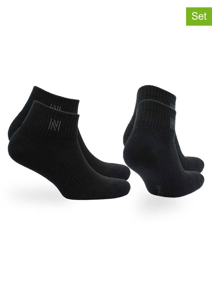 Norfolk Skarpety (4 pary) w kolorze czarnym rozmiar: 43-46