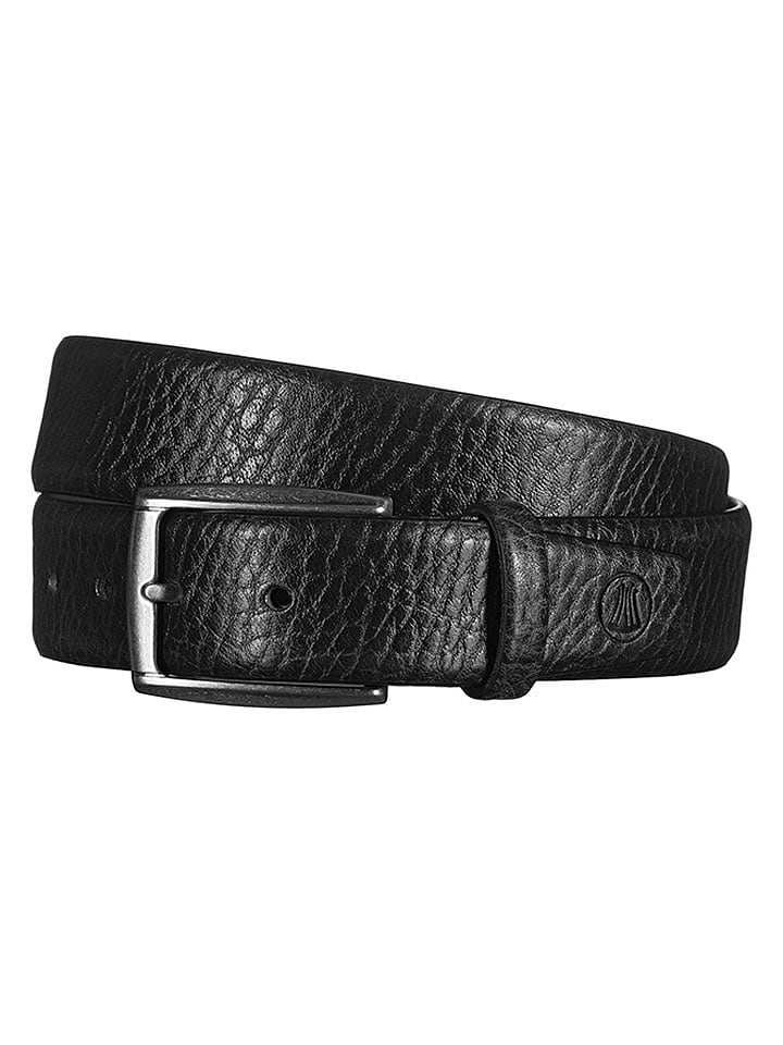 Herrlicher Skórzany pasek "Dylan" w kolorze czarnym rozmiar: 85