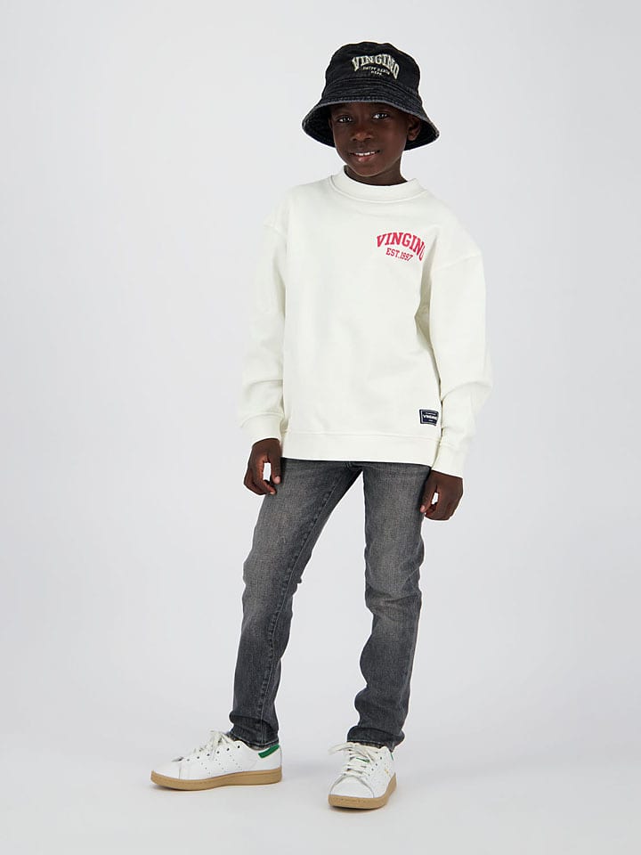 Vingino Dżinsy - Regular fit - w kolorze antracytowym rozmiar: 164