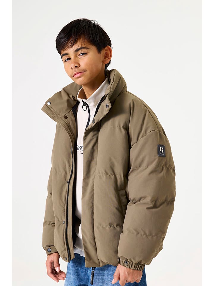 Garcia Kurtka pikowana w kolorze jasnobrązowym rozmiar: 176