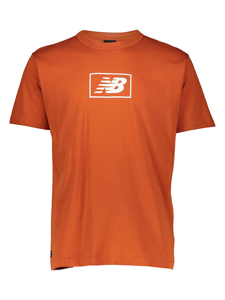 New Balance Koszulka "Essentials" w kolorze pomarańczowym rozmiar: L